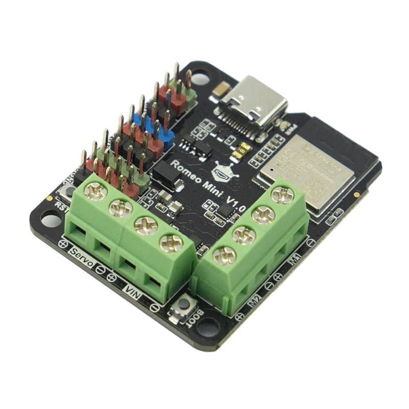 Плата управления роботом Romeo ESP32-C3 (поддерживает Wi-Fi; Bluetooth 5) — фото 2