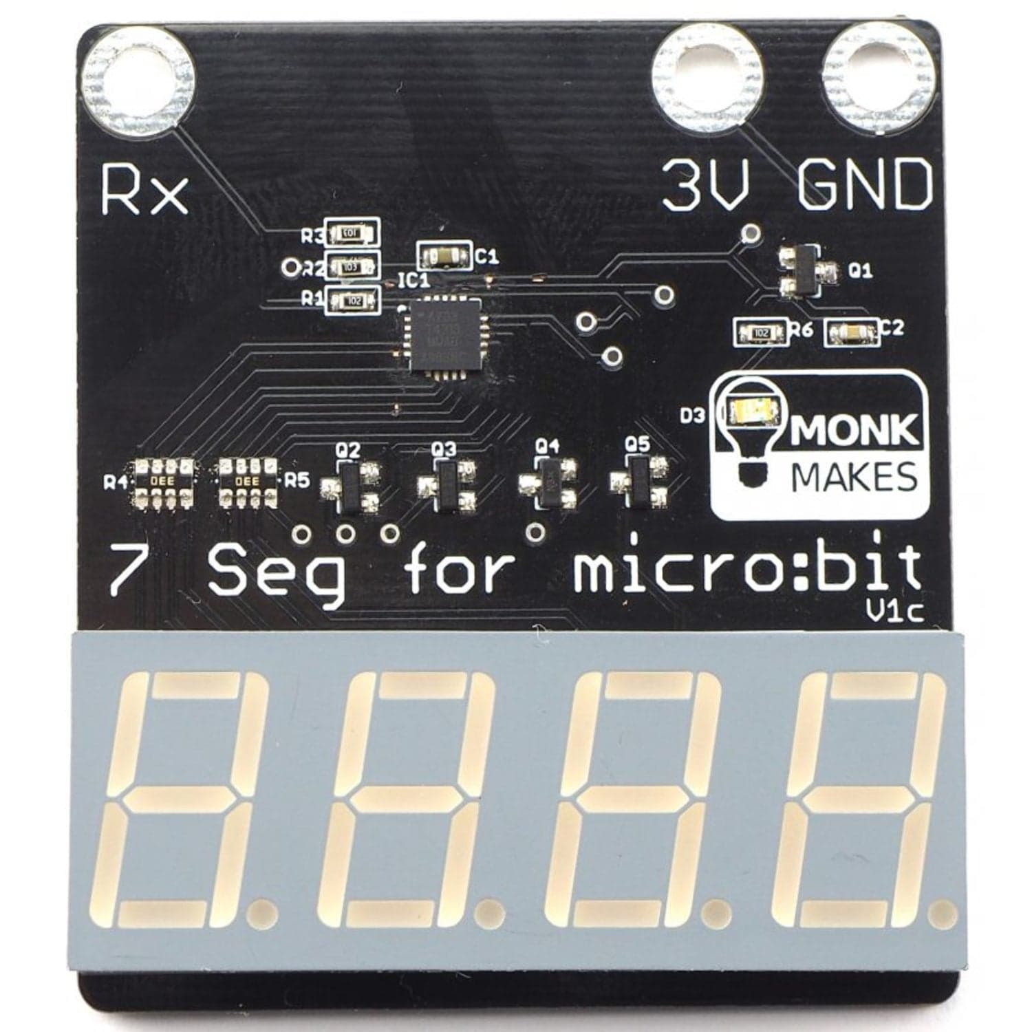 7-сегментный для micro:bit от Monk Makes — фото 2