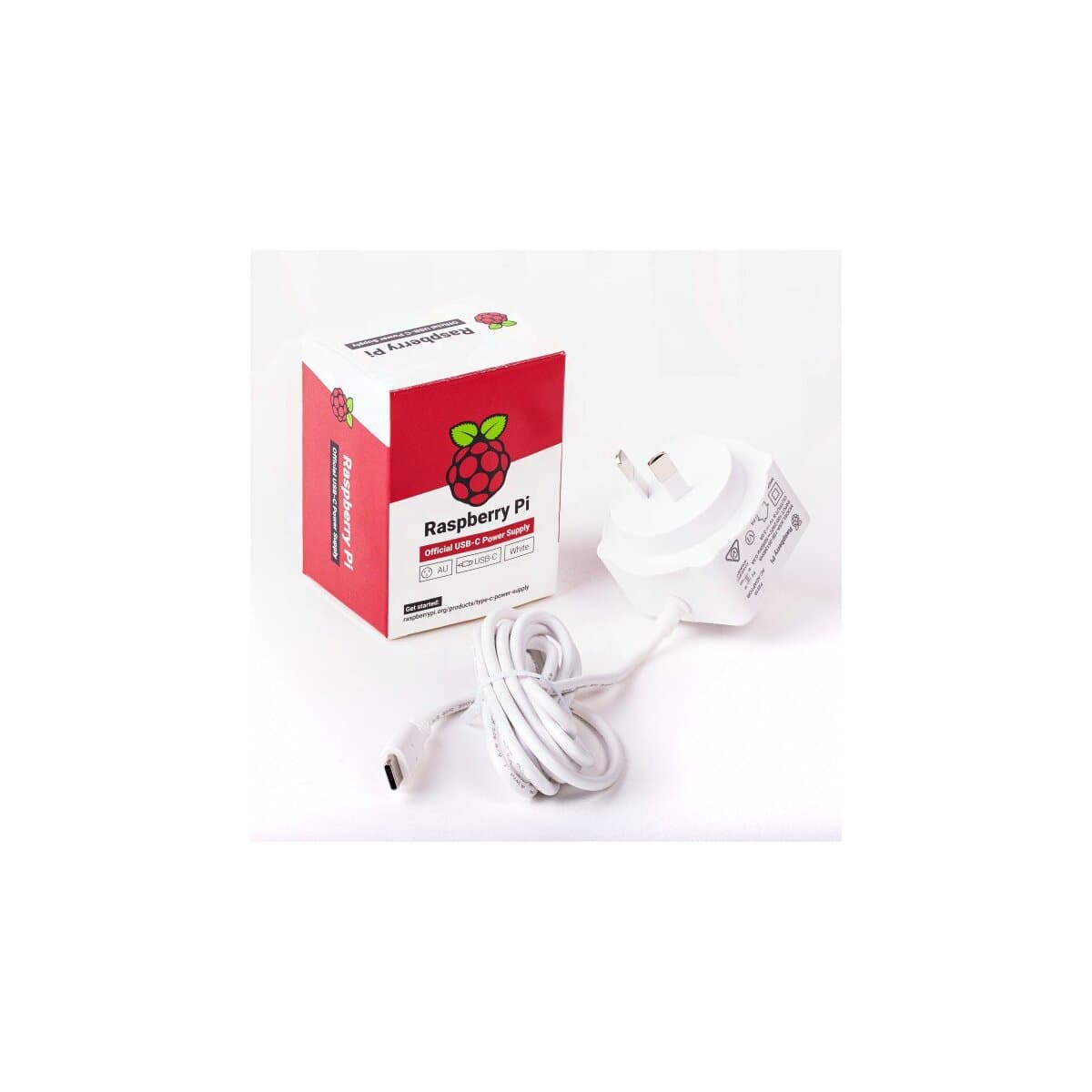 Блок питания Raspberry Pi USB-C 5В 15Вт (Белый) — фото 2