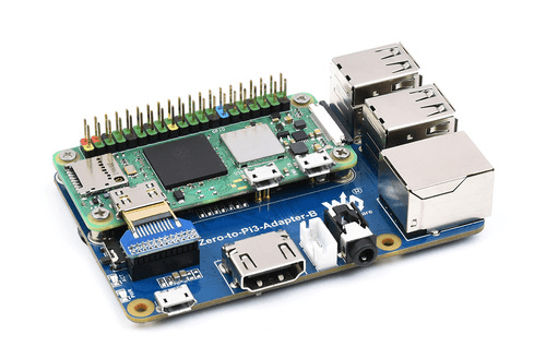 Адаптер Raspberry Pi Zero 2W на 3B с нулевым 2WH — фото 2