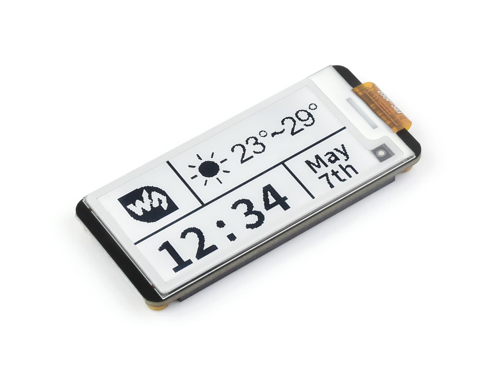 2,13-дюймовая электронная бумага HAT+ для Raspberry Pi, дисплей E-Ink, 250x122, процесс погружения Gold, интерфейс SPI, стандарт HAT+, с онлайн-учебником Pwnagotchi — фото 2