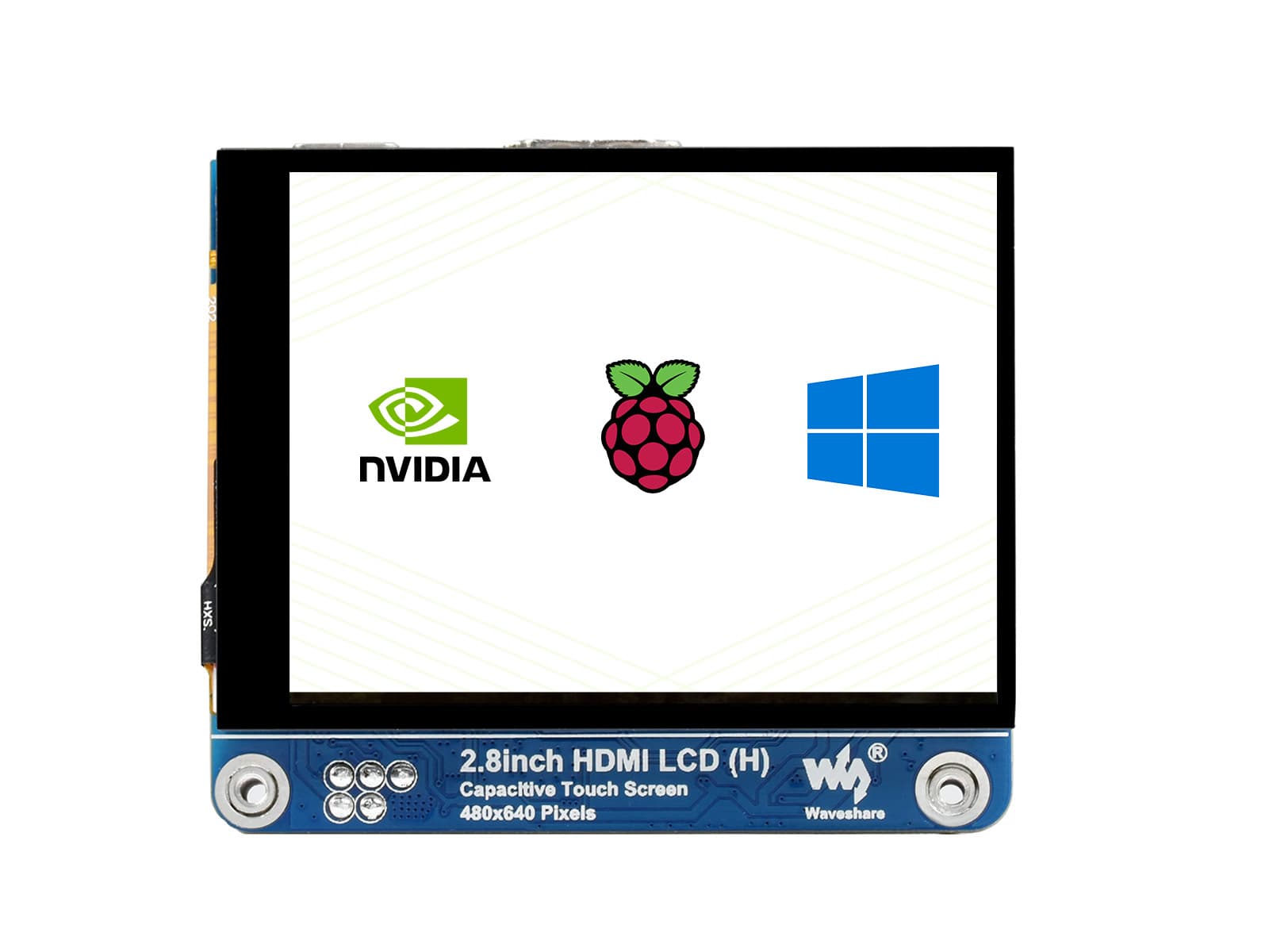 2,8-дюймовый ЖК-дисплей HDMI IPS (H), 480×640, регулируемая яркость, оптический экран — фото 2