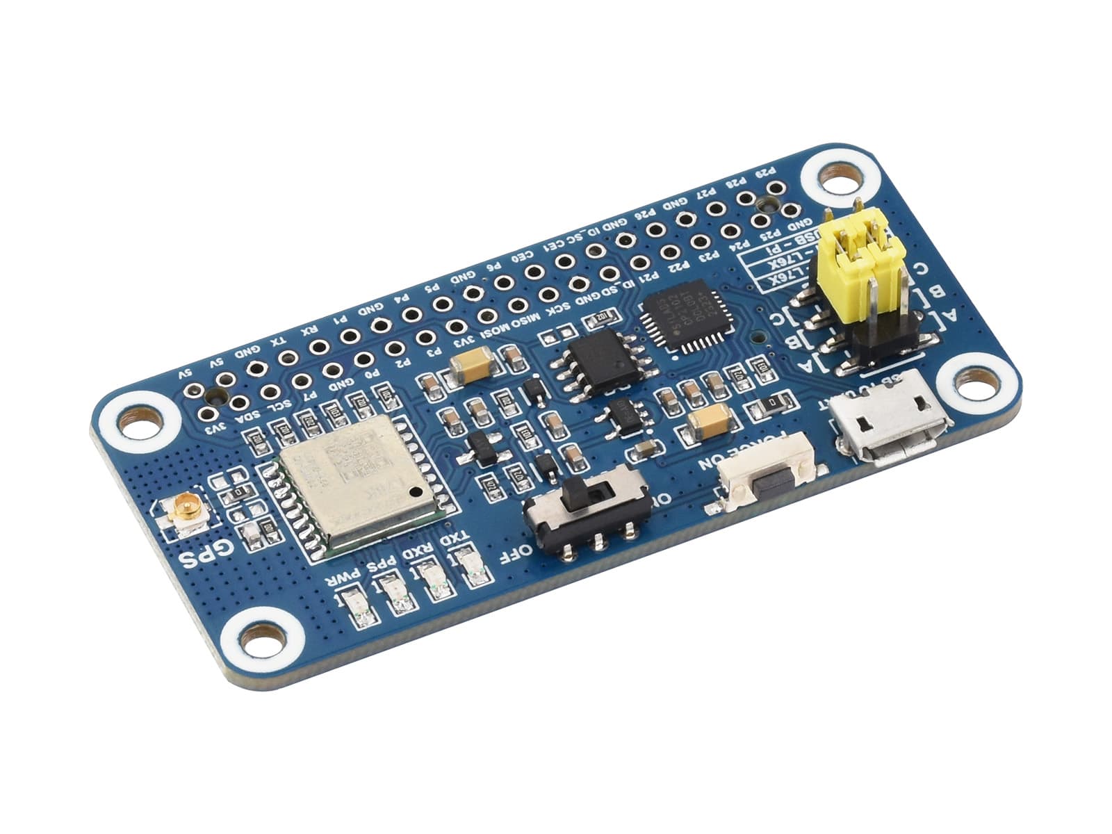 L76K GPS HAT для Raspberry Pi, поддержка GPS/BeiDou (BDS)/ГЛОНАСС/QZSS — фото 2