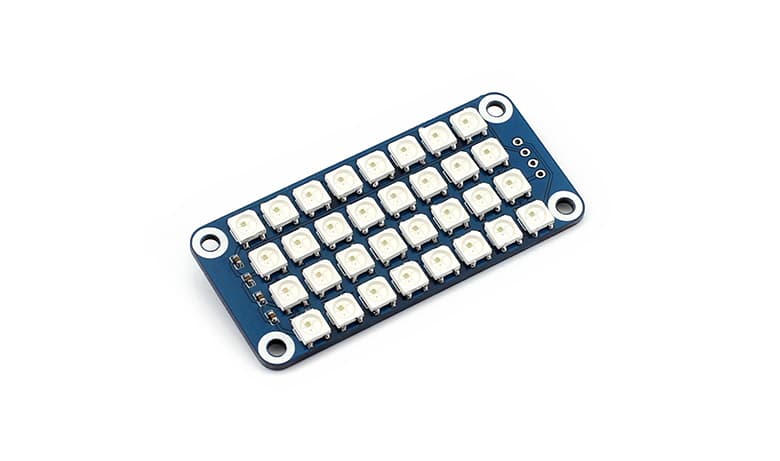 Шляпа со светодиодной подсветкой RGB для Raspberry Pi, цветной дисплей — фото 2