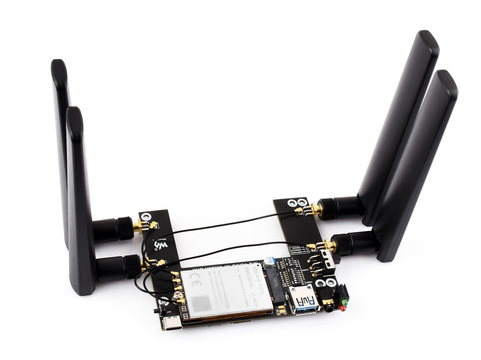 Модуль 5G/4G/3G, разработанный для Jetson Orin, включает модуль RM520N-GL, поддерживает сети 5G NSA и SA, позиционирование GNSS — фото 2