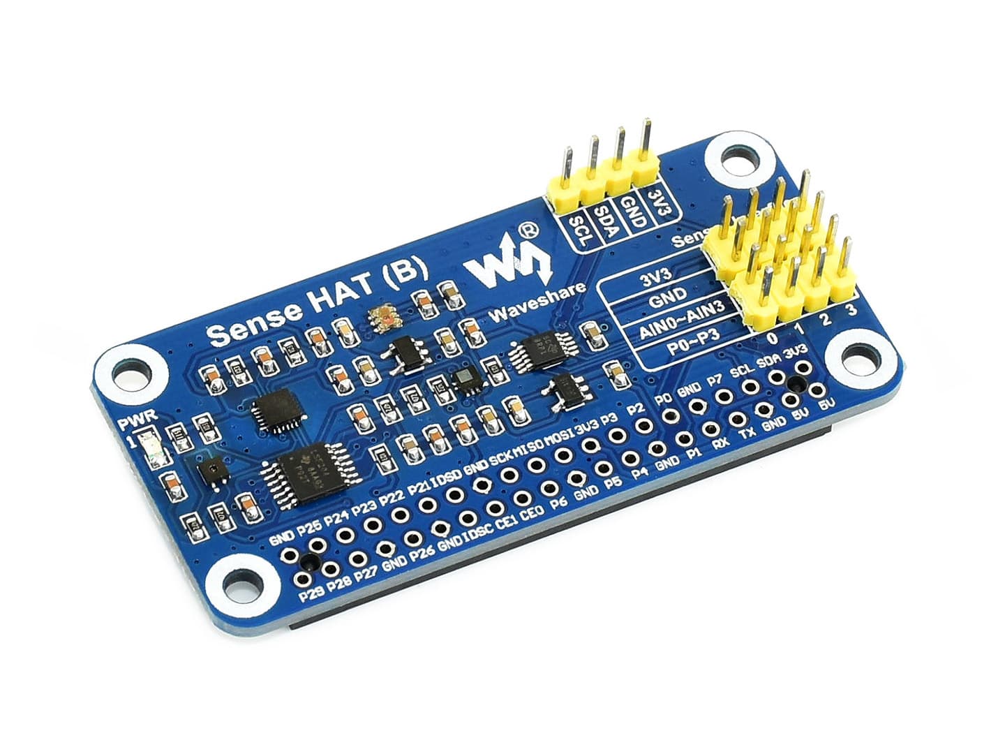 Sense HAT (B) для Raspberry Pi, мощные датчики — фото 2