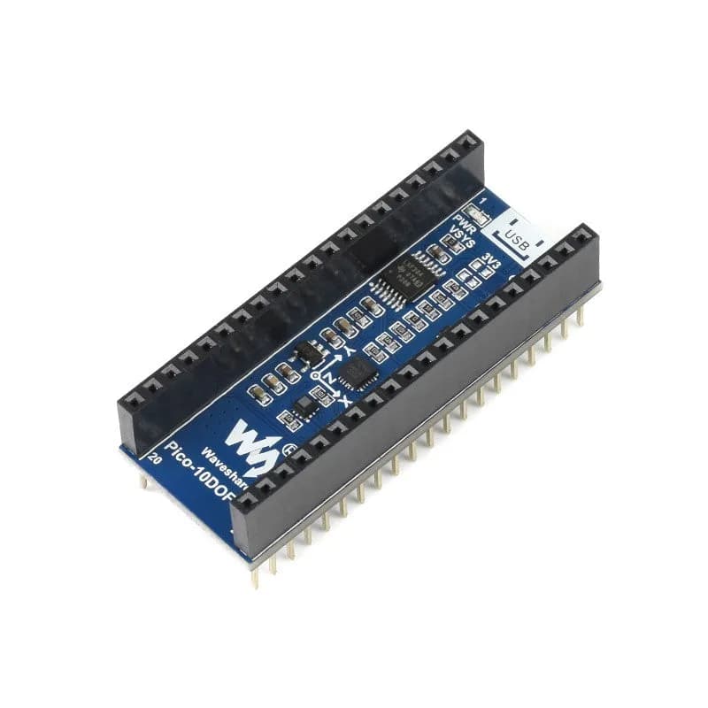 Raspberry Pi Pico 10-DOF IMU ICM20948 + LPS22HB--