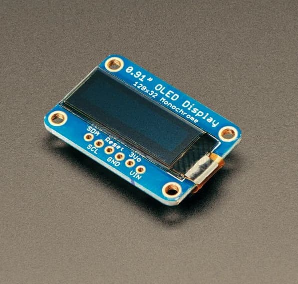 STEMMA QT/Qwiic 128x32 OLED