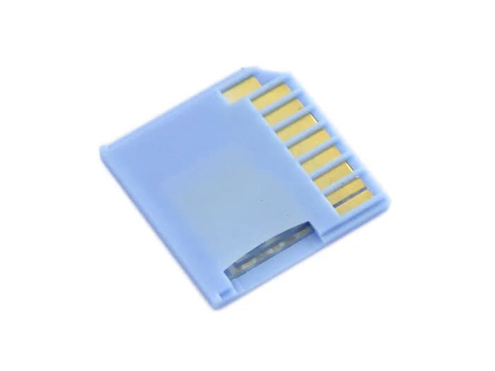 Адаптер для карт Micro SD для Raspberry и Macbooks — синий