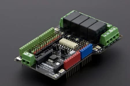 4-канальный релейный щит для Arduino