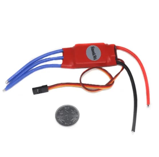 Simonk Red ESC 30A без разъема для квадрокоптера