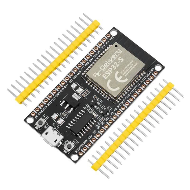 ESP32S Dev Kit C для запуска модуля NodeMCU WLAN, Wi-Fi, макетная плата с CH340 и совместимостью с Arduino