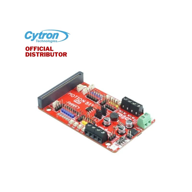 Cytron MOTION:BIT Pro - Плата расширения робототехники 12 В для Micro:bit