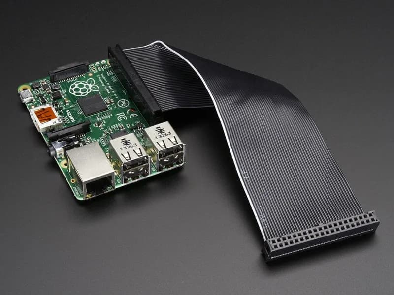 Ленточный кабель GPIO для модели Raspberry Pi A+/B+/Pi 2/Pi 3/Pi 4 — (40 контактов)