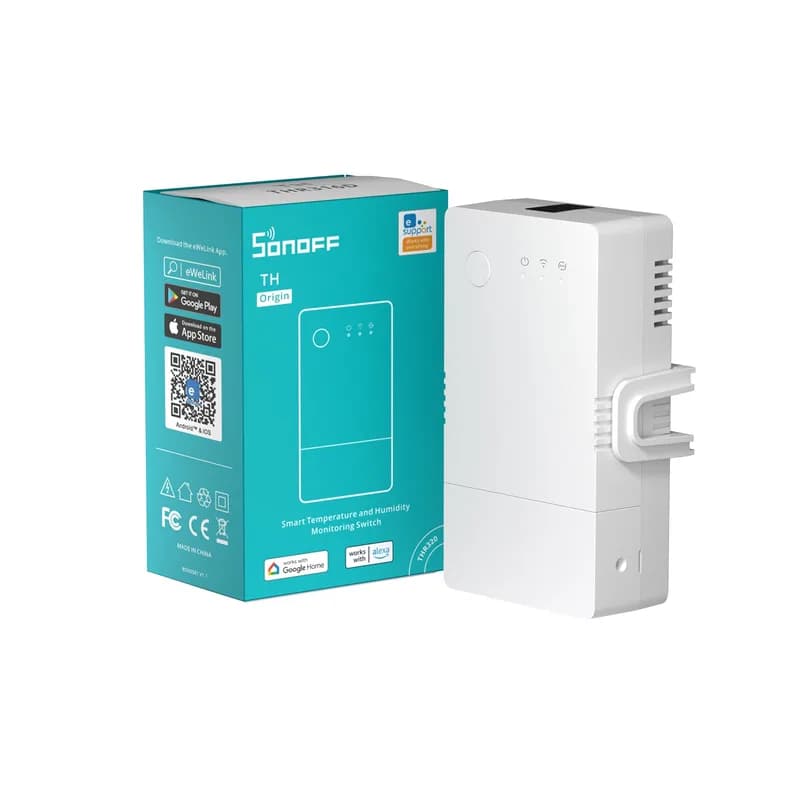 Умное реле Sonoff Wi-Fi с входом датчика (230 В / 16 А)
