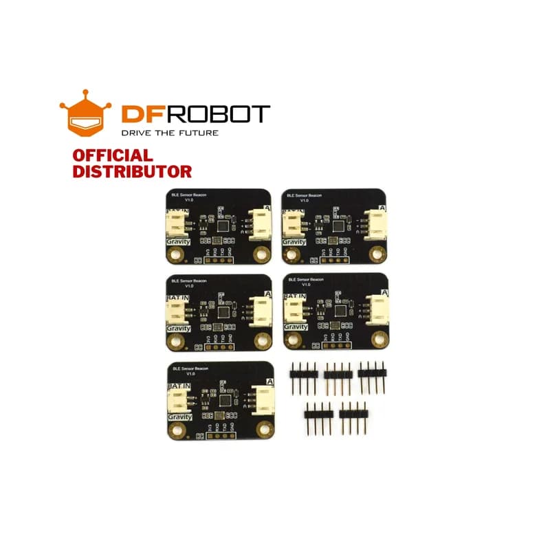 DFRobot Gravity: Пакет датчиков-маяков BLE (5 шт.) | ТЕЛ0149