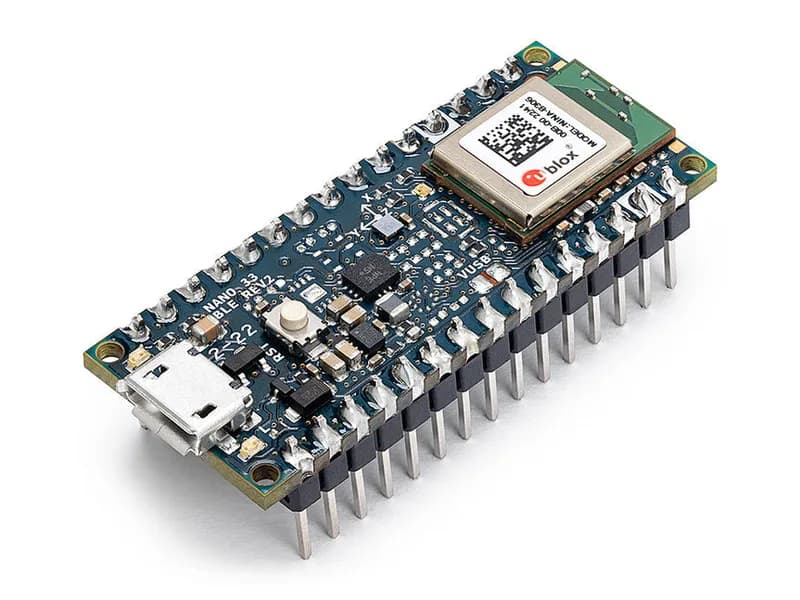 Arduino Nano 33 BLE Rev2 с разъемами