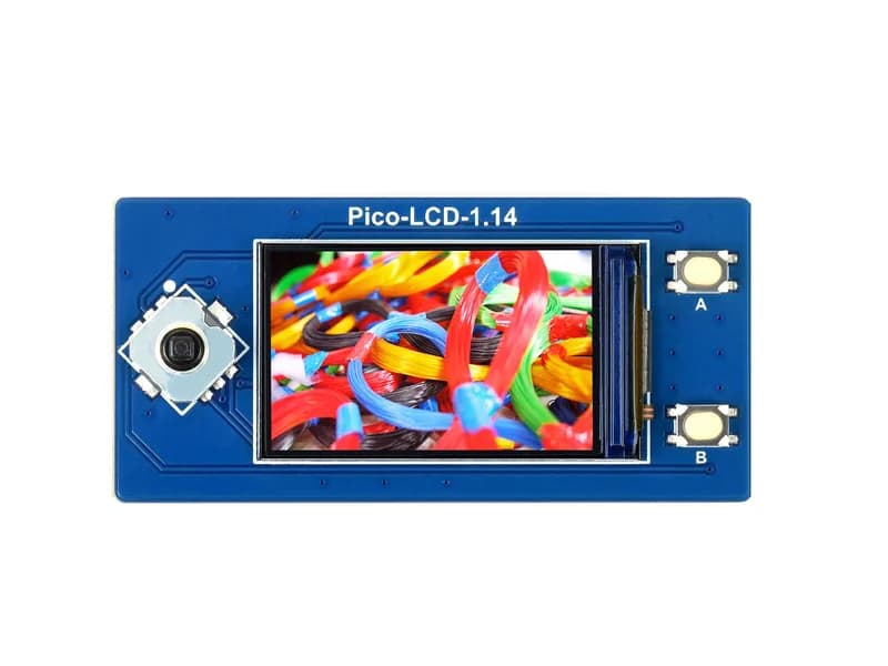 1,14-дюймовый модуль ЖК-дисплея для Raspberry Pi Pico — 65 тыс. цветов — 240 × 135 — SPI