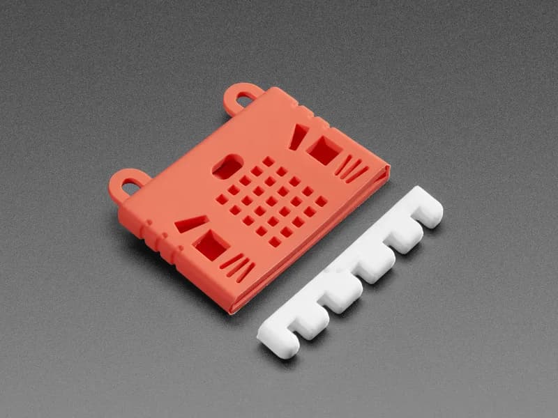 Чехол KittenBot Micro:Bit - силиконовый чехол - красный