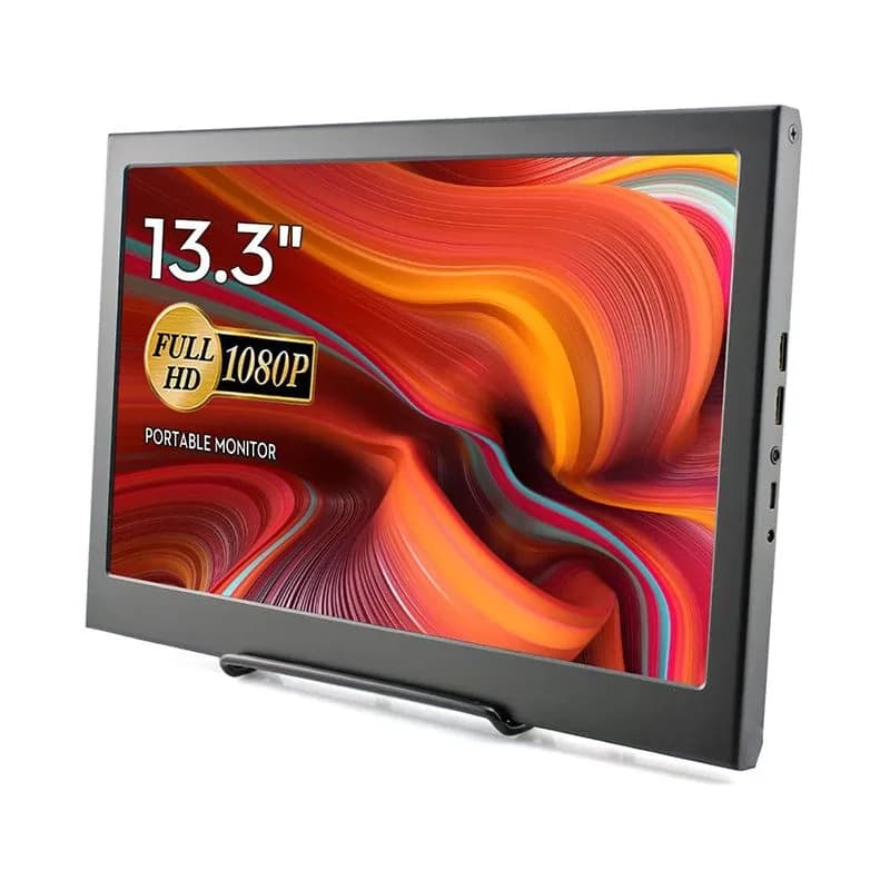 ELECROW SF133 13,3-дюймовый портативный монитор IPS 1920X1080, игровой экран PS3 PS4 со встроенными динамиками для Raspberry Pi/XBOX/Windows 7/8/10