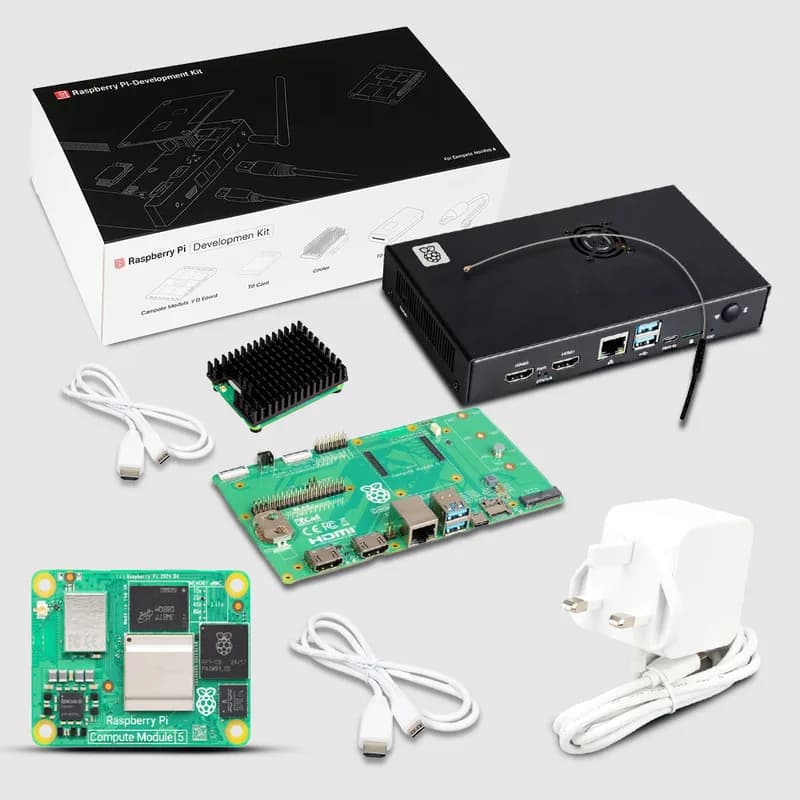 Комплект для разработки вычислительного модуля Raspberry Pi 5 (Великобритания)