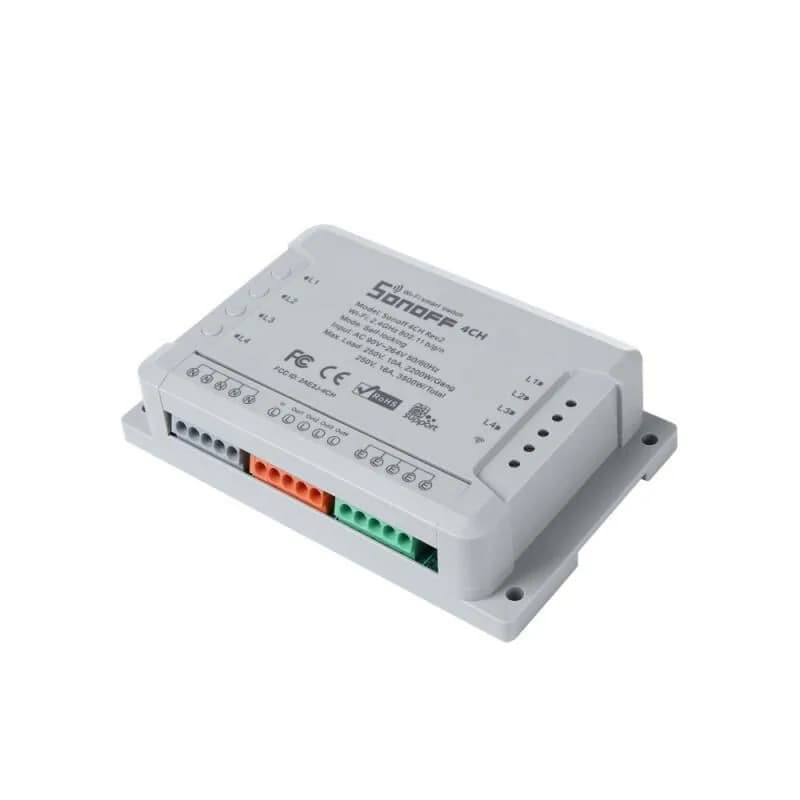 Умный переключатель Wi-Fi Sonoff 4CH R2