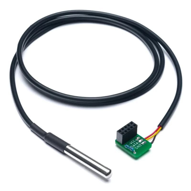 1-проводной цифровой датчик температуры для Raspberry Pi — в разобранном виде (1 м)