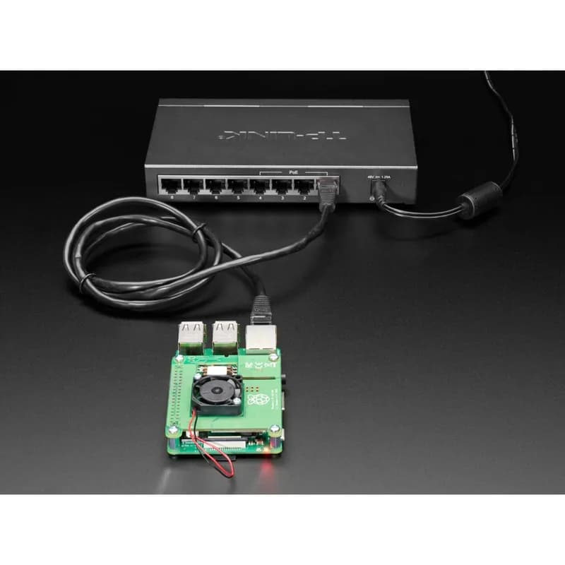 Шапка Raspberry Pi PoE