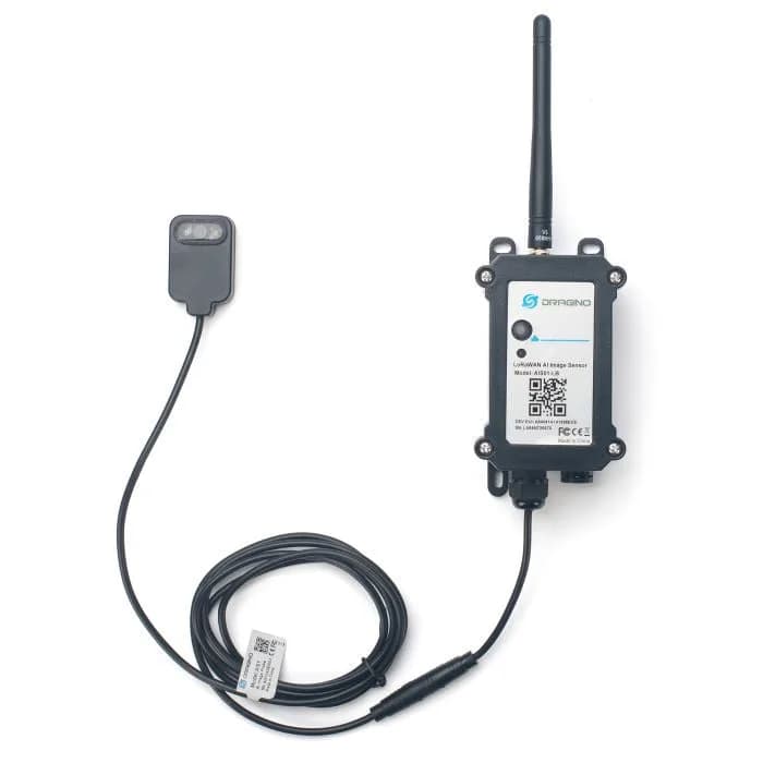 Dragino AIS01-LB-EU868 LoRaWAN AI-камера для очистки газа, газа и газа