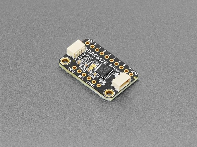 Adafruit DAC6578 Breakout — 8-канальный 10-битный ЦАП I2C