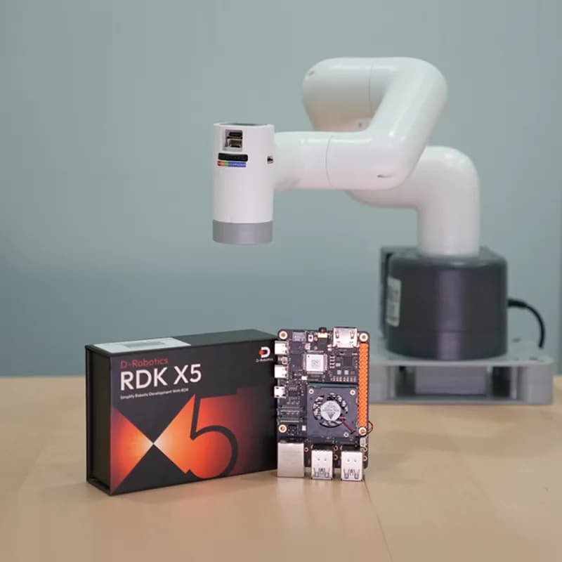 Elephant Robotics myCobot 280 RDK X5 - Коллаборативный робот с 6 степенями свободы (вычислительная мощность 10 TOPS)