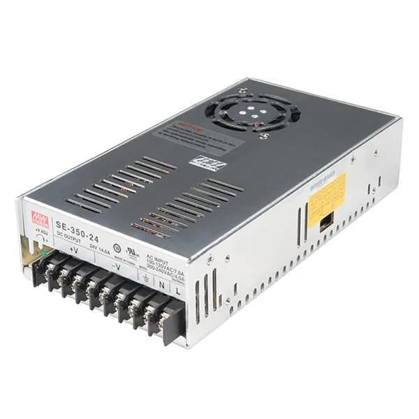 Импульсный источник питания Mean Well - 24 В постоянного тока, 14,6 А