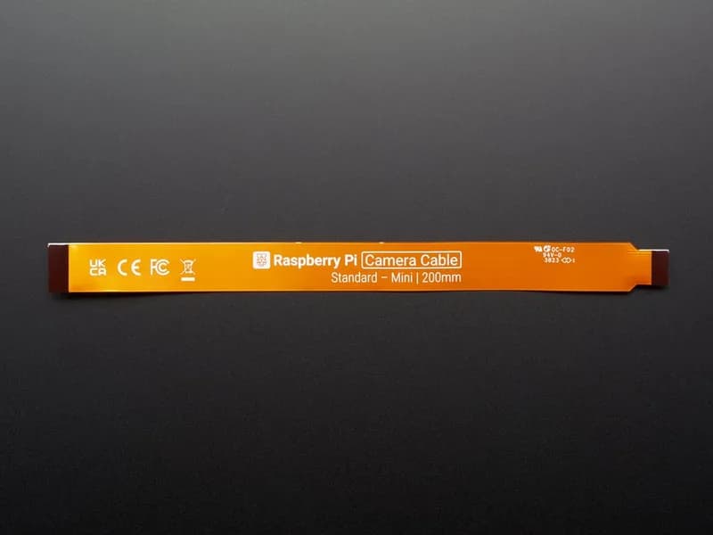 Кабель камеры Raspberry Pi®, стандартный — мини — 200 мм