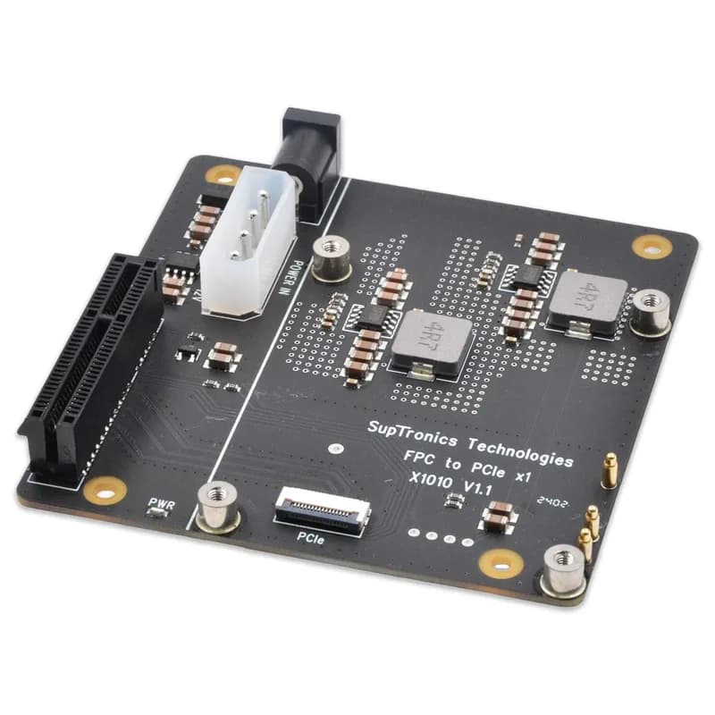 Дополнение SupTronics X1010 PCIe x4 для Raspberry Pi 5