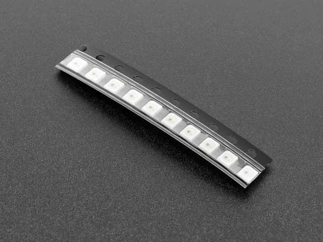 Светодиоды RGB NeoPixel Nano 2427 со встроенным чипом драйвера — 10 шт.