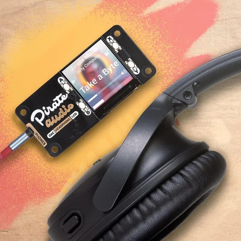 Pirate Audio: Усилитель для наушников для Raspberry Pi