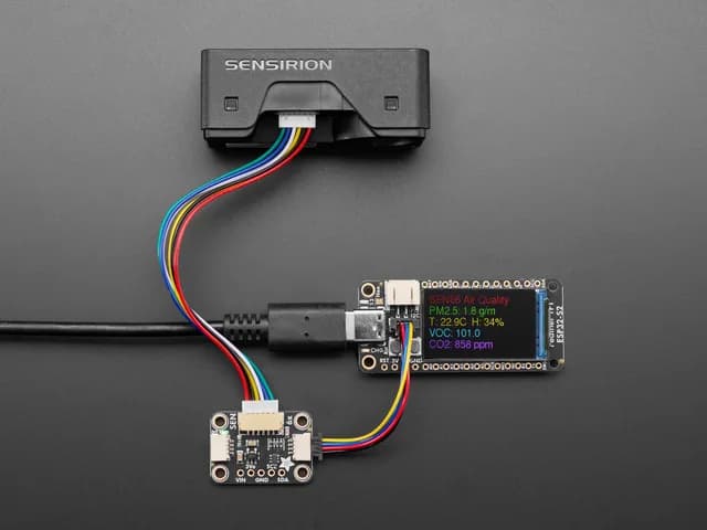 Adafruit SEN6x Breakout для Sensirion SEN66 - STEMMA QT / Qwiic