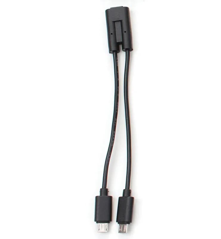 Разветвительный кабель Micro USB для Raspberry Pi и питание дисплея, совместимое с чехлом SmartiPi