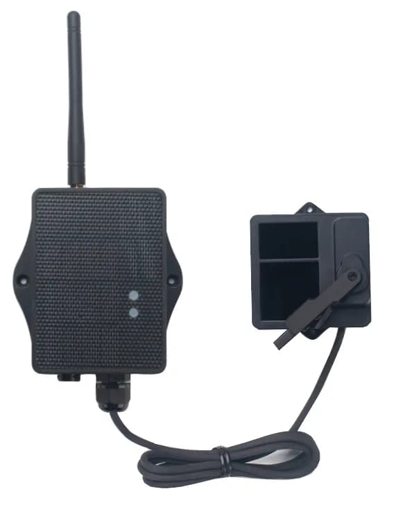 LDS25-LS-EU868 Solarbetriebener LoRaWAN LiDAR ToF-Distanzsensor с функцией автоматической очистки
