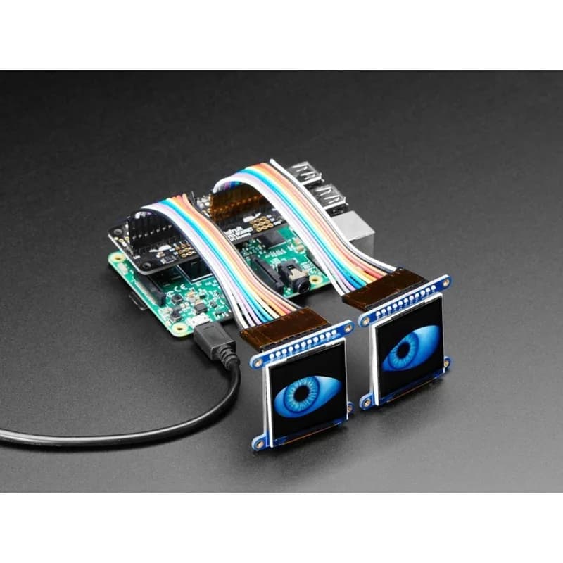 Чепчик с анимированными глазами Adafruit для пакета Raspberry Pi — Pi не входит в комплект