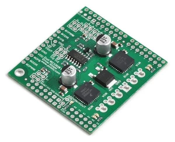 Pololu Dual MC33926 Щит драйвера двигателя для Arduino