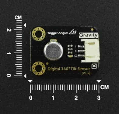 Gravity: Цифровой датчик наклона на 360° для Arduino