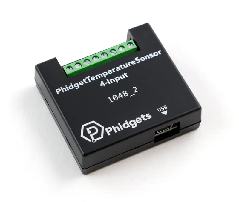 PhidgetTemperatureSensor, 4 входа