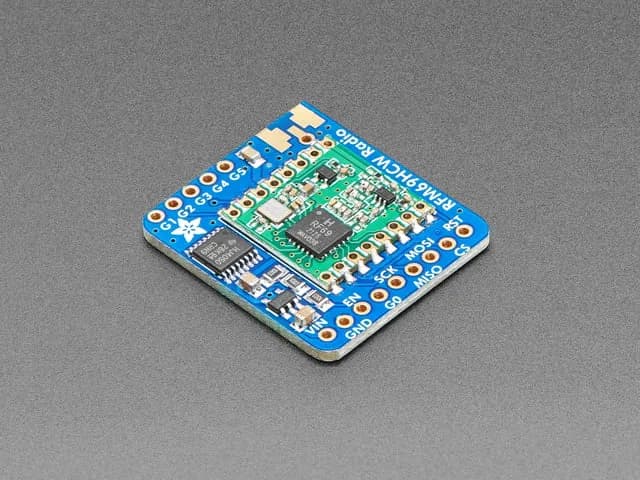 Радиопередатчик Adafruit RFM69HCW - 868 или 915 МГц