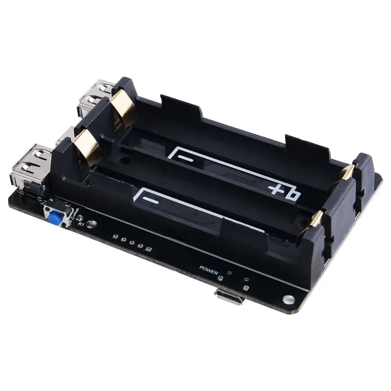 (с RTC и кулонометром) для Raspberry Pi 4B/3B+/3B