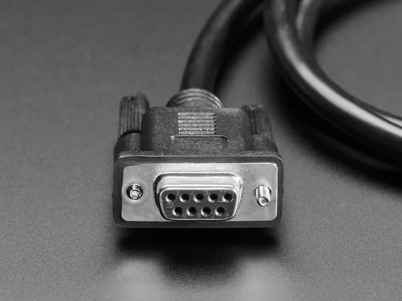 Штекер OBD (16-контактный) к разъему DE-9 (DB-9) Кабель-переходник длиной 1 метр