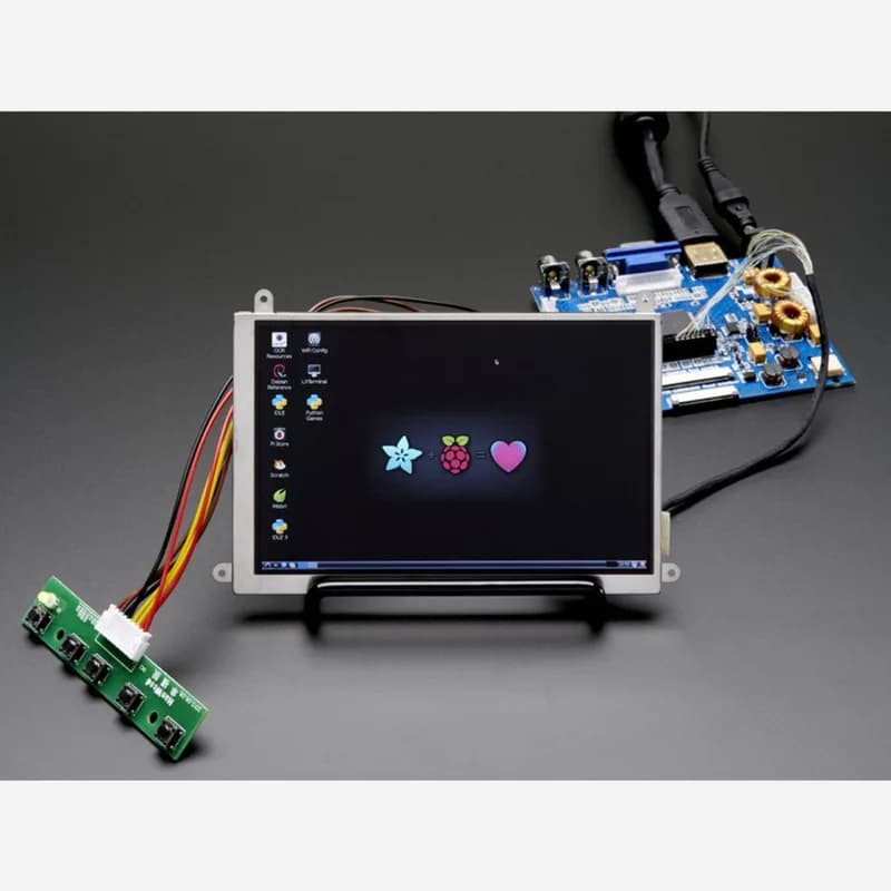 5.6 Комплект дисплея аудио 1280x800 (720p) — HDMI/VGA/NTSC/PAL