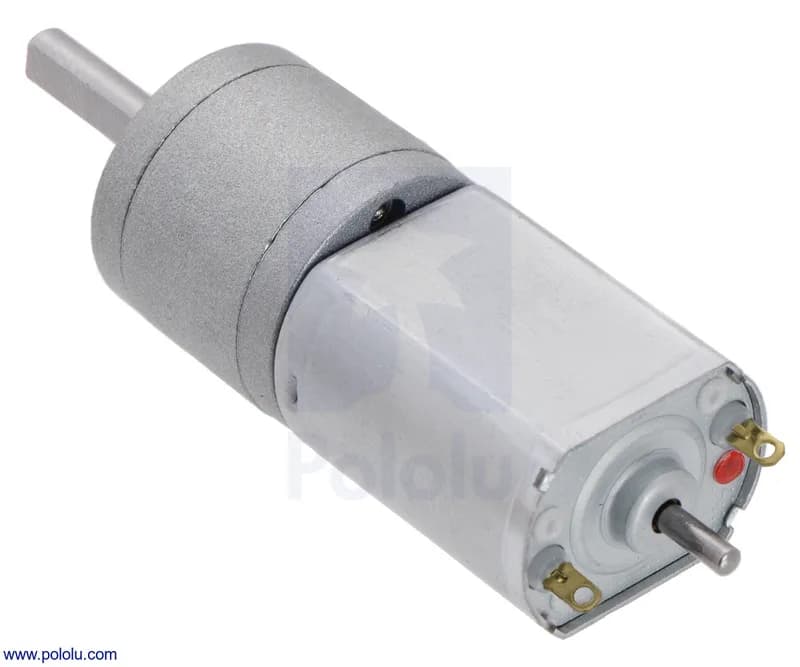 313:1 Металлический мотор-редуктор 20Dx46L мм 12V CB с удлиненным валом двигателя