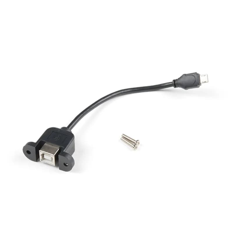 Кабель USB-B к Micro-B для крепления на панели — 6