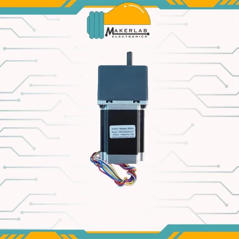 Шаговый двигатель с редуктором Wantai Nema 23 214 кг-см 57BYGH627AG15
